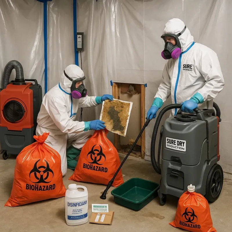 Contaminated Water Handling Protocols process in Kleberg County, TX