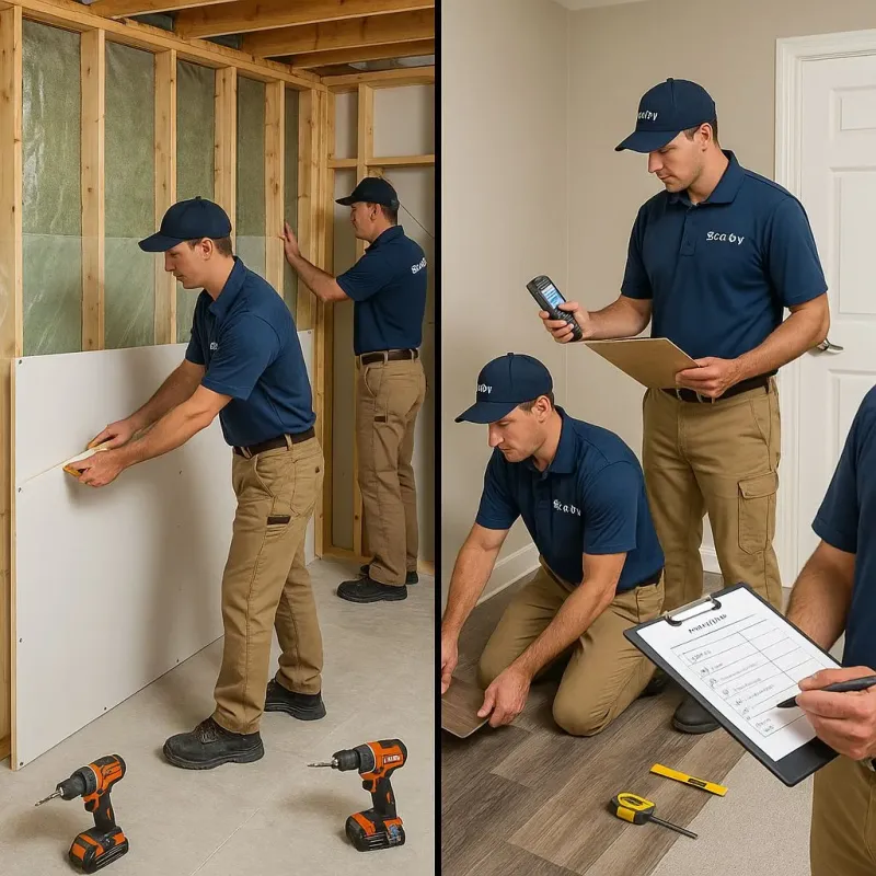 Repairs and Reconstruction process in Kleberg County, TX