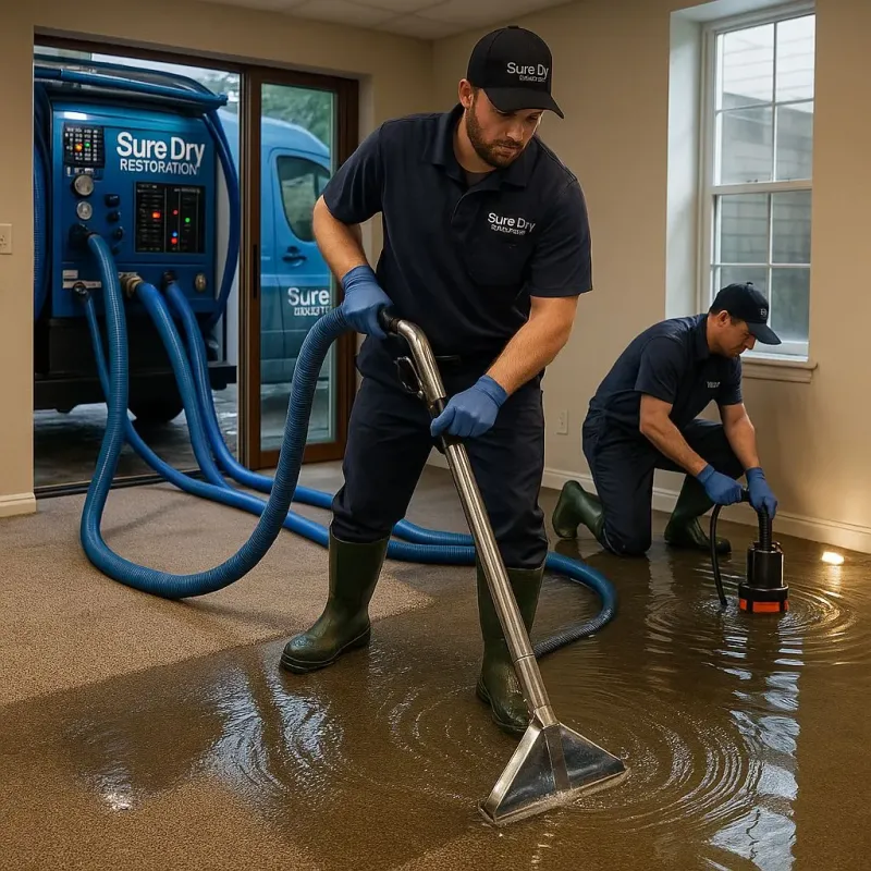 Water Extraction and Removal process in Kleberg County, TX